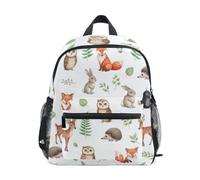 RPLIFE Sac à dos pour tout-petits garçons filles animaux mignons hibou renard blanc petit enfant sac à dos, Animaux mignons hibou renard blanc 1, Small, Sacs à dos cool imprimé football
