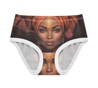 RPLIFE Sous-vêtements pour filles, culottes sud-africaines pour tout-petits, sous-vêtements en coton pour filles, 2 à 8 ans, Femme sud-africaine, 4 ans