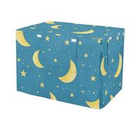 RPLIFE Stars Moon Housse de cage pour chien Bleu Taille M