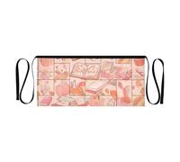 RPLIFE Tablier de serveur court avec 3 poches, joli demi-tabliers pour la cuisine et le jardin