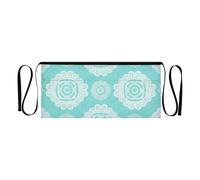 RPLIFE Tablier de service court avec 3 poches, joli demi-tabliers pour restaurant, cuisine, jardin