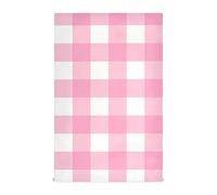 RPLIFE Torchon à motif vichy rose pastel et blanc très absorbant, torchons de cuisine en vrac, torchons de cuisine modernes