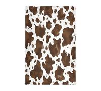 RPLIFE Torchons de comptoir absorbants marron à pois blancs pour cuisine, 71 x 45,7 cm