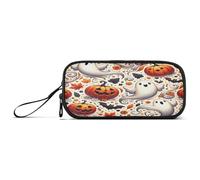 RPLIFE Trousse à crayons avec poignée - Motif fantômes mignons et ludiques