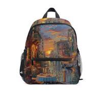 RPLIFE Venice Eve View Sac à dos pour tout-petits, garçons et filles, mini sac à dos, Venise Eve View, Small, Sacs à dos cool imprimé football