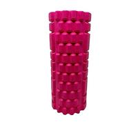 RPM Power Foam Roller - Rouleau mousse pour le massage des tissus profonds et l'auto-massage des points de déclenchement (Rose)