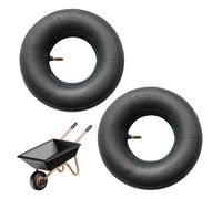 Rppiup Lot de 2 chambres à air 3.00-4 - 260 x 85 mm - Pneu de brouette - Chambre à air - Chambre à air - Chambre à air - Chambre à air standard - Chambre à air de rechange