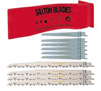 RPR10MXC Saxton 10 Lame de scie Sabre Combo Compatible avec Bosch, Dewalt Makita
