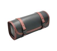 Rproonay à tête de Moto, de Rangement de Guidon, Rouleau d'outils de à souche, Construction en Cuir PU imperméable, Style Vintage, 12x29,5 cm, idéal pour Les Outils ou Le matériel