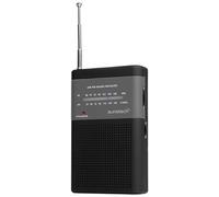 Sunstech rps42 - Radio Portable avec Haut-Parleur, Noir