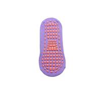 RPXHZLKTM Calzini per Yoga Con dita Separate, Chaussettes de Yoga for Enfants, antidérapantes, en Coton Multicolores, 1-10 Ans(Purple,1-5 Year)