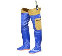 RPXHZLKTM Cuissardes de Chasse Bottes de pêche légères, Cuissardes de pêche Confortables en Nylon à 2 épaisseurs Qui ne fuient Pas, for la Chasse dans Les Marais(7.5)