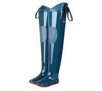 RPXHZLKTM Cuissardes de Chasse Cuissardes antidérapantes en PVC, Cuissardes de pêche Robustes et imperméables Qui ne se déforment Pas Facilement, for la Chasse dans Les Lacs(6)
