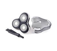 RQ12 Tête de rasage de rechange avec capuchon de protection et brosse, montage complet de la tête, tête de rasage, accessoire de rasage, compatible avec les séries RQ12/11/10, pour rasoir électrique