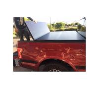 RQHTHTR Étagère Arrière Rétractable Accessoires pour Pick-up 4x4 Couvre-Benne Rigide Pliable en Trois Parties avec Rails pour Toyota pour Tacoma Toutes Années Cache Bagages