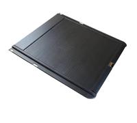 RQHTHTR Étagère Arrière Rétractable Couvre-Benne Rétractable Étanche en Alliage D'aluminium Rigide avec Verrouillage par Code pour Mitsubishi L200 pour Triton Cache Bagages