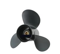 RQIVOTLEN Hélice 9, x 14 Compatible avec Les Moteurs Hors-Bord Tohatsu MFS25B et MFS30B, Aluminium, 10 Dents cannelées, Droite, 349B64529-1