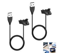 Rqkagf 2 PC Chargeur Compatible Honor Band 100cm, Câble Chargeur Band 5 4 3 et, Câble de Recharge Remplacement pour Montre Connectée, Charge Rapide Stable, Léger Portable pour Usage Quotidiens