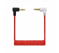 Rqkagf Câble TRS vers TRRS 3,5 mm, Câble Compatible Rode SC7 Mâle à Mâle Angle Droit pour Smartphones et Tablettes, Compatible Rode VideoMic Go, VideoMic Micro et Microphone Camera Externes pour Vlog