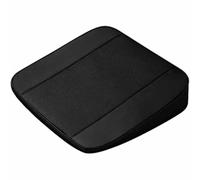 RQLCS Coussin de siège de voiture pour Golf Polo 5, 6, 7, 8, coussin de chaise compensé, doux et confortable, coussin rehausseur de fessier, tapis de protection, M-6 cm, noir
