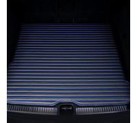 RQLCS Cuir Tapis Coffre Voiture pour Renault Arkana 2021 2022 2023 2024 2025, Antidérapant Anti-Salissure Doublure Protection Tapis Compartiment À Bagages,A-Blue