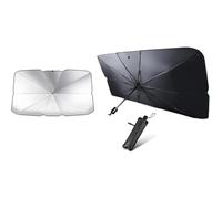 RQLCS Pare Soleil Voiture Pare Brise Avant pour BMW 5er G30 Sloon 7.Gen 2017-2022 2023 2024 2025, Anti UV Isolation Thermique Parapluie Pare Soleil Pliable