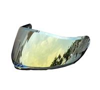 RQLCS Visiere Casque Moto pour AGV K5 K5S K3SV K1 K1S, Remplacement de Visière Lentille Casque Bouclier Vent Multicolore Résistant aux Rayures,Normal-C Gold