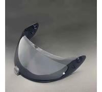 RQLCS Visiere Casque Moto pour HJC C70 FG-17 IS-17 FG-St HJ-20ST, Remplacement de Visière Lentille Casque Bouclier Vent Multicolore Résistant aux Rayures,Normal-J Deep Black