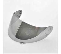 RQLCS Visiere Casque Moto pour KYT K2, Remplacement de Visière Lentille Casque Bouclier Vent Multicolore Résistant aux Rayures,Normal-E Electroplated Silver