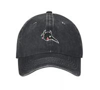 RQLNBOBZ Casquette de Baseball Kriegsmarine U-Boot U-96 - Le Poisson-scie Rieur - Reverse - Style Grunge Snap Back Hiver Femme Homme