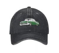 RQLNBOBZ Casquette de Baseball Verte 1957 CBA Classic Car Man for The Sun Cosplay Luxe Homme Femme 2025 Homme