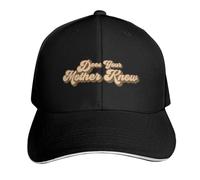 RQLNBOBZ Casquette de Baseball Votre mère Sait-Elle Que C'est Un Grand Chapeau de Soleil Tactique, Une visière de Plage pour Hommes