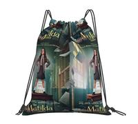 RQLNBOBZ Sacs à dos avec cordon de serrage inspirés du film musical Matilda de Roald Dahl sacs de sport pour hommes et femmes