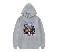 RQLNBOBZ Sweat à Capuche Graphique Team Conrad Cousins Beach Automne/Hiver Homme Femme Conrad Fisher Movie Sweat à Capuche en Coton Confortable