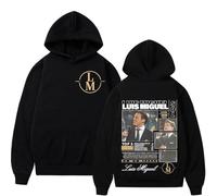 RQLNBOBZ Sweat-Shirt à Capuche Unisexe en Coton pour Homme Style Hip-hop Mode Automne/Hiver Album de tournée du Chanteur Luis Miguel