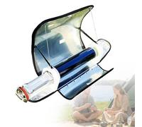 RQLSSSLMXJ Four Solaire avec réchaud de Camping Portable intégré, cuiseur Solaire extérieur Grande capacité 4,5 L, Barbecue en Acier Inoxydable de qualité Alimentaire pour 4 à 5 Personnes