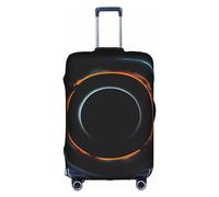 RQMPHUGNCF Mysterious Cosmic Housse de protection pour valise à trous noirs haute élasticité pour voyageurs, blanc, M, blanc, M