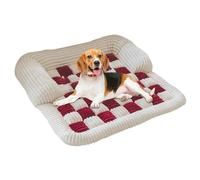 Rqrdww Dog Couch Bed, Pet Furniture Cover, Non Slip Sofa Protector, Fuzzy Calming Dog Bed, Cat Couch Protector, Ultra Soft Flannel Pet Mat, Pet Mat for Furniture, Dog Bed for Small Pets