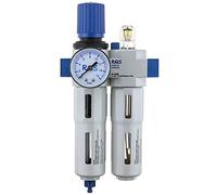 RQS Régulateur de filtre à air comprimé lubrifiant 1/4", Régulateur de pression d'air comprimé