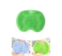 RQzaufania Brosse à Pieds Pour Douche, Tapis de Massage Nettoyant Pour Pieds Avec Aspiration Antidérapante, Nettoie, Exfolie, Masse Vos Pieds Sans Se Pencher (Vert) (Vert)