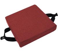 Rr tianshi Coussin de chaise épais et antidérapant avec boucle antidérapante pour la maison et le bureau (30 x 40 x 5 cm, rouge)