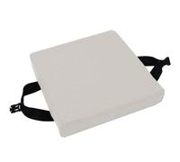 Rr tianshi Coussin de siège de Chaise antidérapant, Coussin de siège de Tabouret carré Doux, Coussin de siège de Chaise de Salle à Manger pour l'école, la Maison et la Cuisine (30x30x5CM,Blanc)