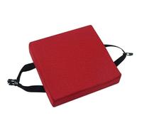 Rr tianshi Coussin de siège de Chaise antidérapant, Coussin de siège de Tabouret carré Doux, Coussin de siège de Chaise de Salle à Manger pour l'école, la Maison et la Cuisine (40x40x5cm,Rouge)