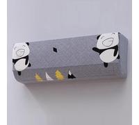 Rr tianshi Housse anti-poussière pour climatiseur à suspendre - Élastique - Fixation murale - Protection contre la poussière (1 pièce, F)