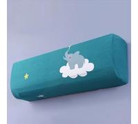 Rr tianshi Housse anti-poussière pour climatiseur à suspendre - Élastique - Fixation murale - Protection contre la poussière (1 pièce, K)