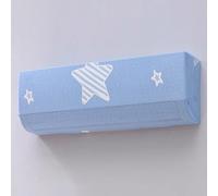 Rr tianshi Housse anti-poussière pour climatiseur à suspendre - Élastique - Fixation murale - Protection contre la poussière (1 pièce, G)