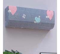 Rr tianshi Lot de 1/2/4/6 housses de climatiseur à suspendre, housses de climatiseur tout comprises, protection lavable et anti-poussière (6 pièces, K)