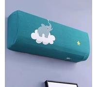 Rr tianshi Lot de 1/2/4/6 housses de climatiseur à suspendre, housses de climatiseur tout comprises, protection lavable et anti-poussière (2 pièces, J)