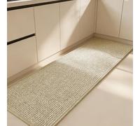 Rr tianshi Tapis de cuisine lavable et antidérapant avec envers en caoutchouc tissé, absorbant pour devant l'évier, la buanderie, la cuisine, la salle de bain - Résistant à l'huile et imperméable