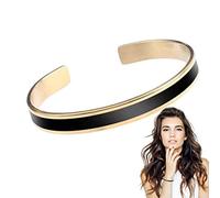 Rräfstad Bague Bras de Manchette - Bijoux Multicolores, Plaqué Or Gravé Personnalisable Citation Positive Bracelet, Bijoux Cadeau pour Amis Tumotsit